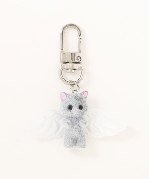キーホルダー エンジェルねこキーリング : ZOZOTOWN Yahoo!店 - 通販