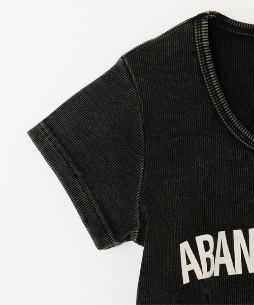 BEEDEN tシャツ 半袖 USED LIKE LOGO TOPS レディース : ZOZOTOWN