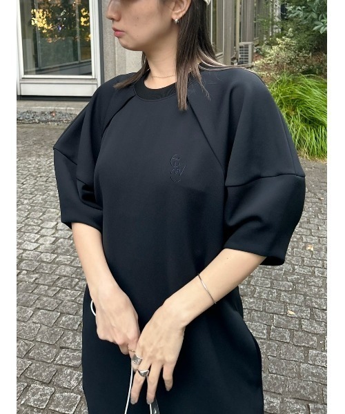 emmiブラックサイズ0 emmi 半袖ワンピース 0 ブラック レディース : ZOZOTOWN Yahoo!店