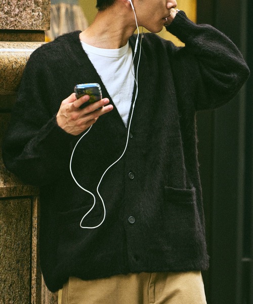 FREAK'S STORE（フリークスストア） ニットカーディガン MEDIUM ブルー