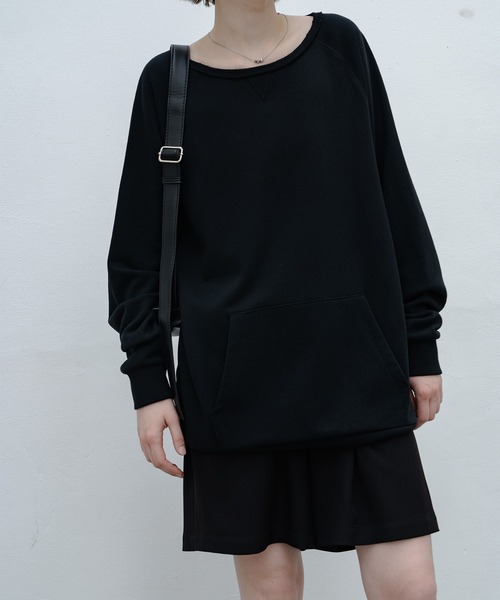 「EKCOOKIES」 スウェットカットソー M ブラック レディース_画像2