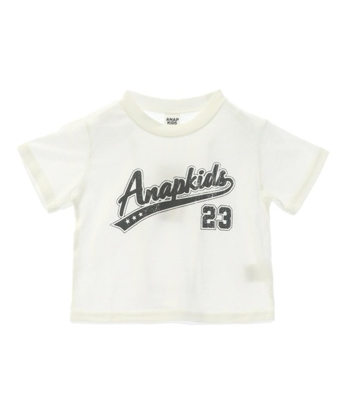 ANAP kids（アナップキッズ） tシャツ スタジアム ロゴ プリント T 