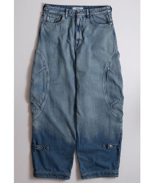 FDMTL ファンダメンタル ダメージ リペア ジーンズ デニム FDMTL ジーンズ FDMTL/ファンダメンタル/DENIM T-FORM PANTS 3YR