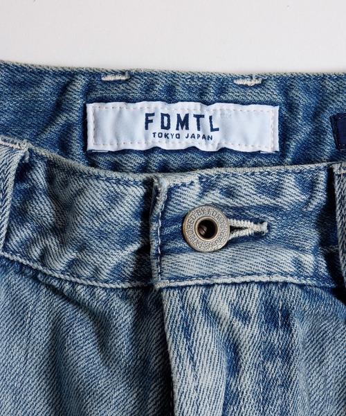 ワイドパンツ ジーンズ FDMTL/ファンダメンタル/DENIM T-FORM PANTS 3YR WASH メンズ レディースの画像