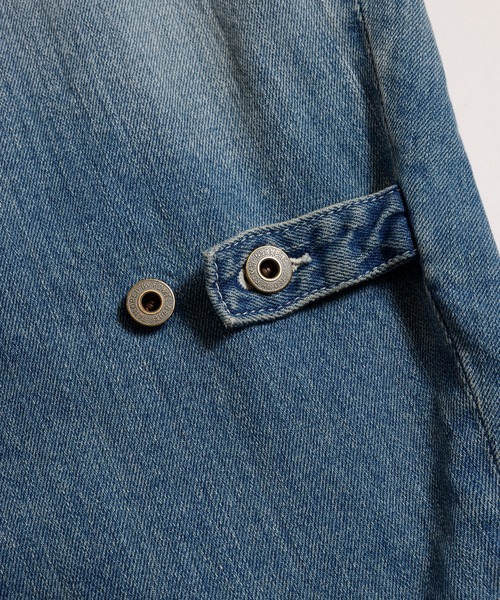 ワイドパンツ ジーンズ FDMTL/ファンダメンタル/DENIM T-FORM PANTS 3YR WASH メンズ レディースの画像