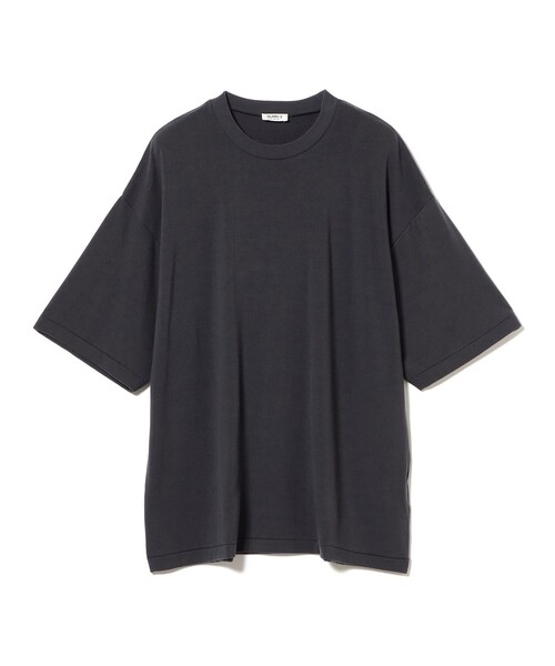 BEAMS F tシャツ ウール ショートスリーブ クルーネック