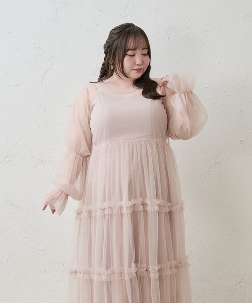Louiosy（ルオシー） ワンピース 「Louiosy」「大きいサイズ」バック