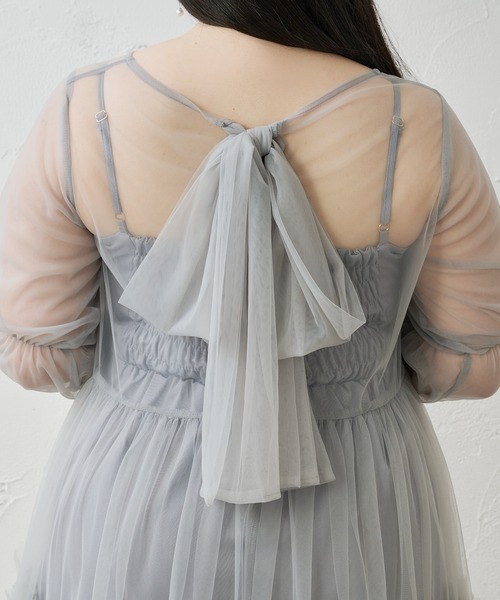 Louiosy（ルオシー） ワンピース 「Louiosy」「大きいサイズ」バック
