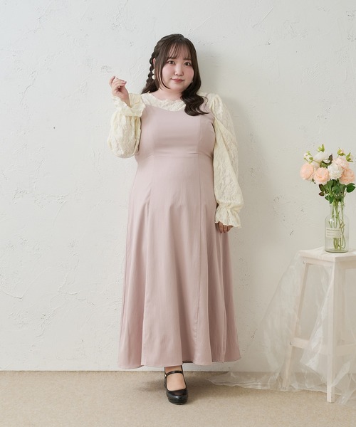 Louiosy（ルオシー） ワンピース 「Louiosy」「大きいサイズ」バック