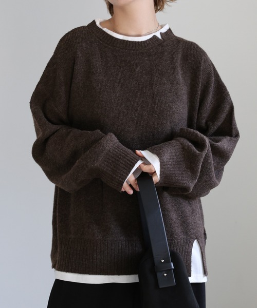 select MOCA（セレクトモカ） ニット セーター レイヤードライククルー
