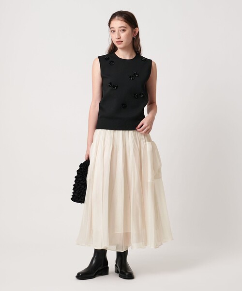 新作新品 UNITED ARROWS シャンブレーオーガンザポケットスカート UNITED ARROWS｜シャンブレー オーガンザ ポケット スカート | Rakuten