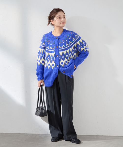 JOURNAL STANDARD カーディガン 「GREEN BUTTER/グリーンバター