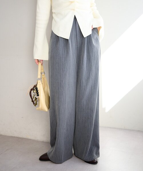 Kastane（カスタネ） スラックス パンツ 「新色追加/2サイズ展開/低