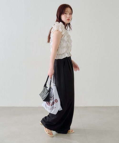 Kastane（カスタネ） スラックス パンツ 「新色追加/2サイズ展開/低