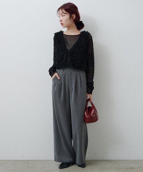 Kastane（カスタネ） スラックス パンツ 「新色追加/2サイズ展開/低