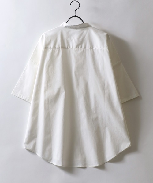 「SITRY」 「HALHAM」半袖シャツ L ブラック系その他 メンズ_画像8