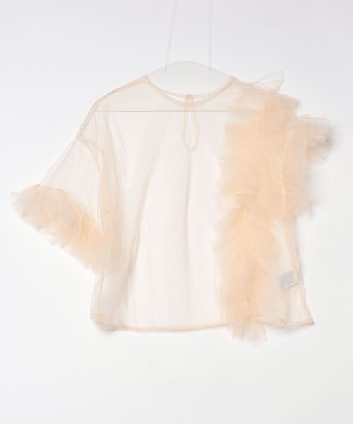 「terrace」 半袖ブラウス MEDIUM アイボリー レディース_画像2