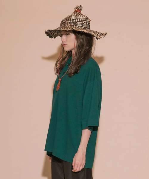 「my beautiful landlet」 半袖ポロシャツ 1 ブラウン メンズ_画像4