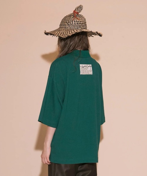 「my beautiful landlet」 半袖ポロシャツ 1 ブラウン メンズ_画像5