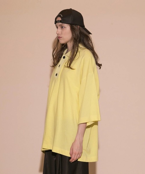 「my beautiful landlet」 半袖ポロシャツ 1 ブラウン メンズ_画像9