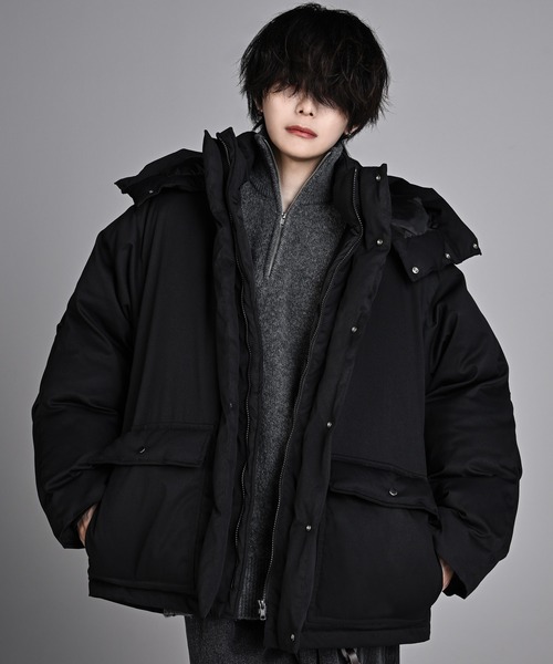 ADRER（アドラー） コート L ブラック メンズ : ZOZOTOWN Yahoo!店