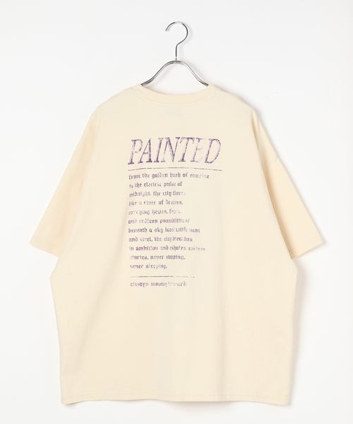 「PBLIM」 半袖Tシャツ FREE クリーム レディース_画像7