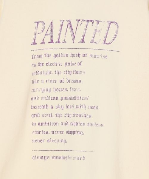 「PBLIM」 半袖Tシャツ FREE クリーム レディース_画像9