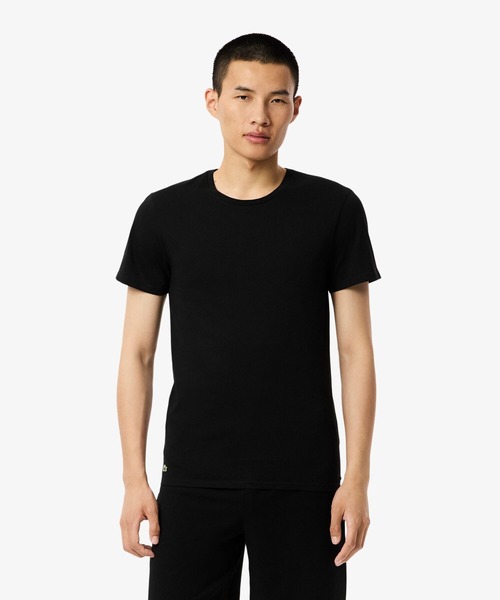 LACOSTE tシャツ 「EC only」エッセンシャル クルーネックTシャツ 3P