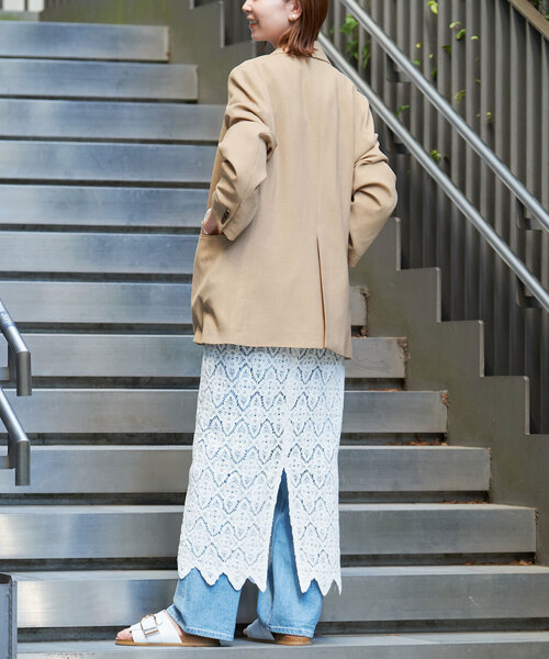 SLOBE IENA 「SLOBE IENA」 テーラードジャケット 38 ベージュ