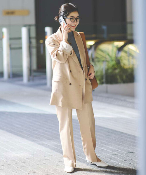 SLOBE IENA 「SLOBE IENA」 テーラードジャケット 38 ベージュ