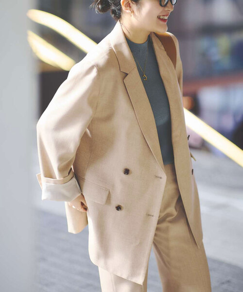 SLOBE IENA 「SLOBE IENA」 テーラードジャケット 38 ベージュ