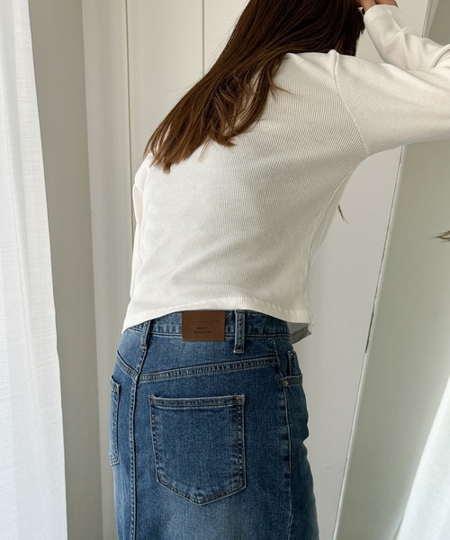 CANAL JEAN 「CANAL JEAN」 「Elmar」デニムロングスカート MEDIUM