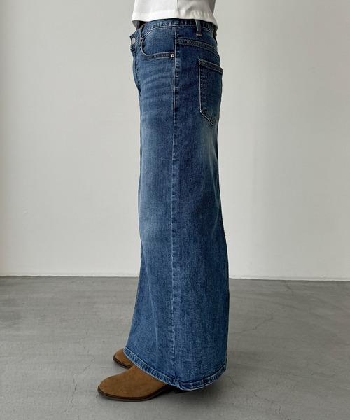 CANAL JEAN El mar　デニムロングスカート　S CANAL JEAN 「CANAL JEAN」 「Elmar」デニムロングスカート MEDIUM