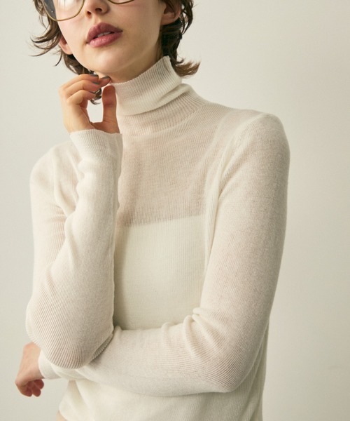 full/fill. ニット セーター turtle neck besic knit / タートルネック