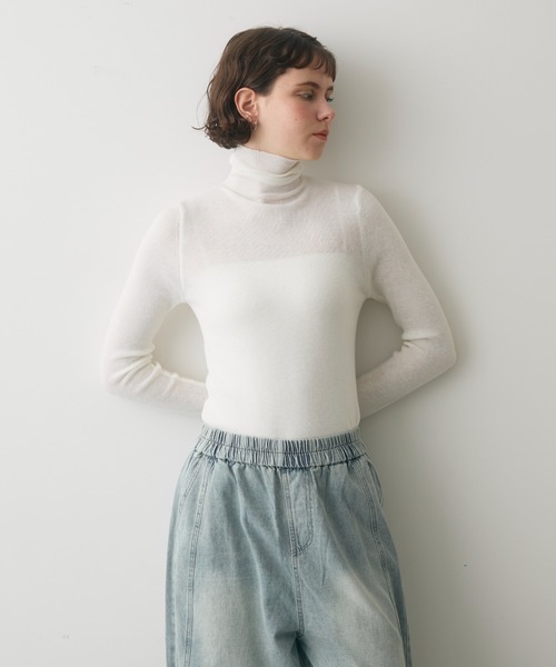 full/fill. ニット セーター turtle neck besic knit / タートルネック