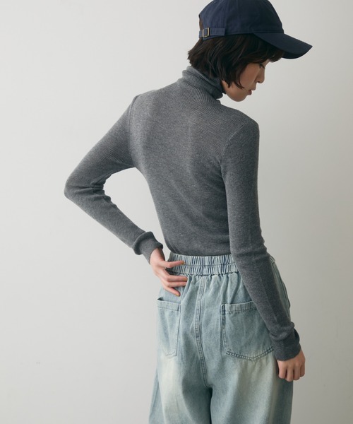 full/fill. ニット セーター turtle neck besic knit / タートルネック