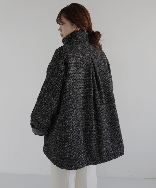 hellam（ヘラム） コート アウター 「sakippe×hellam」レザーカラー