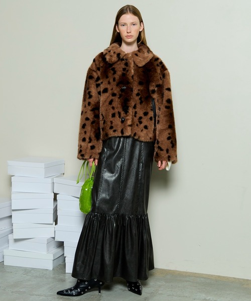 MAISON SPECIAL（メゾンスペシャル） ワンピース Vegan Leather Dress