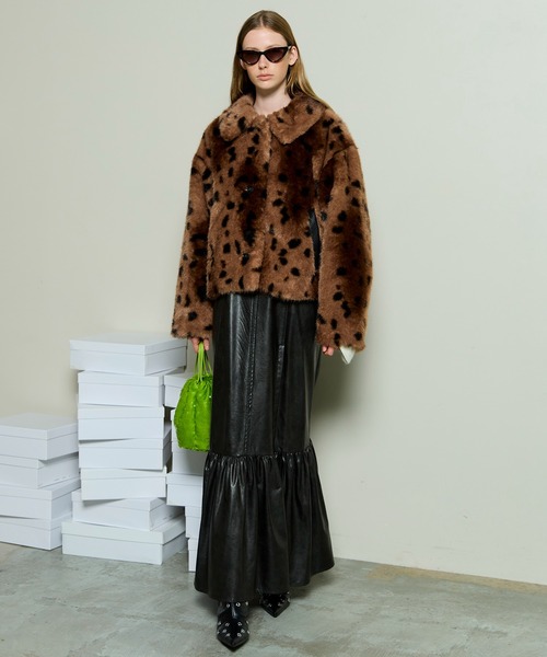 MAISON SPECIAL（メゾンスペシャル） ワンピース Vegan Leather Dress