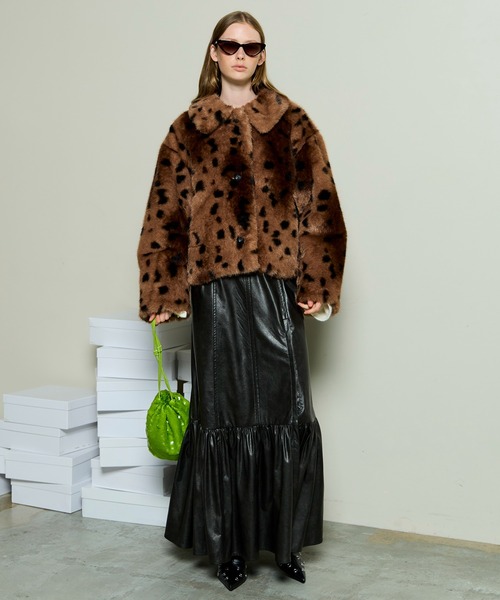 MAISON SPECIAL（メゾンスペシャル） ワンピース Vegan Leather Dress