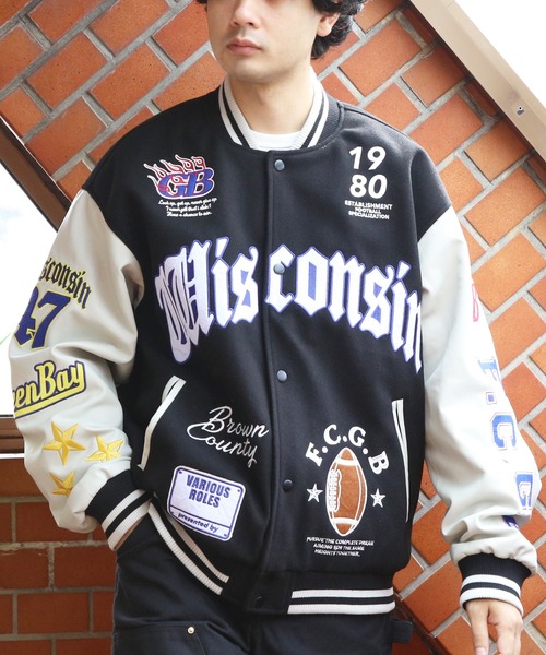 8 スタジャン スタジャン メンズ レディース : ZOZOTOWN Yahoo!店