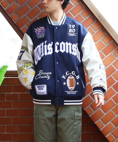 8 スタジャン スタジャン メンズ レディース : ZOZOTOWN Yahoo!店