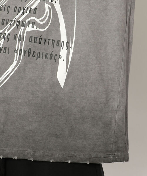 「ROYAL FLASH」 半袖Tシャツ X-LARGE グレー メンズ_画像4