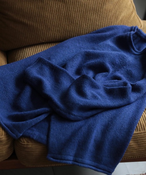 「soulberry」 長袖ニット L ブルー レディース_画像8