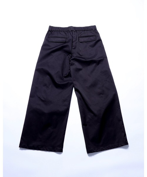 Ruze スラックス Double tuck wide slacks / ダブルタック ワイド