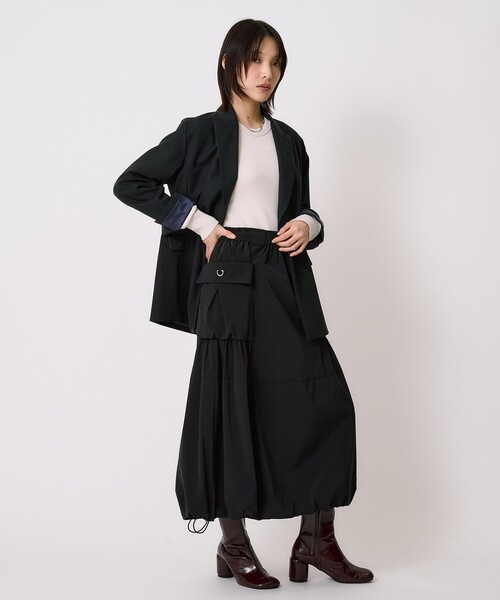 ドロストバルーンスカート ユナイテッドトウキョウ UNITED TOKYO（ユナイテッドトウキョウ） スカート ドロストバルーン