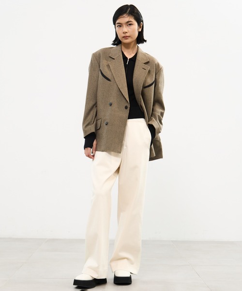 新品未使用 定価5.3万 TOGA PULLA レザー シャツ ジャケット TOGA（トーガ） ジャケット テーラードジャケット 「TOGA PULLA