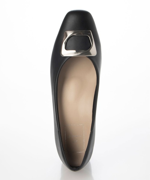 「enchanted」 パンプス 24 グレイッシュベージュ レディース_画像4