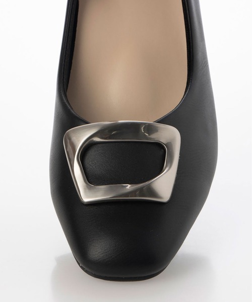 「enchanted」 パンプス 24 グレイッシュベージュ レディース_画像6