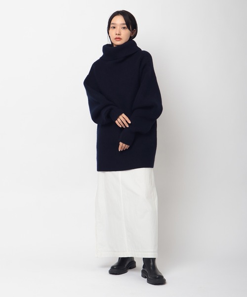 「ETRE TOKYO」 タートルネックニット FREE ピンク レディース_画像9